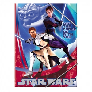 -ΝΤΟΣΙΕ ΛΑΣΤΙΧΟ Α4 PP STAR WARS GIM