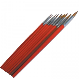 FOSKA ΠΙΝΕΛΛΑ ΑΚΟΥΑΡΕΛΛΑΣ Νο.10 ΚΟΚΚΙΝΑ