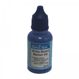 Officemate μελάνι για μαρκαδόρο πίνακα μπλε 20ml