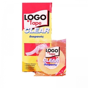 Σελοτέιπ Logo tape clear 15mmx33m