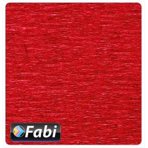 Γκοφρέ Fabi 50x200εκ Μεταλλικό Κόκκινο