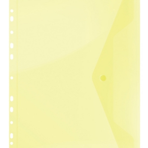 ΦΑΚΕΛΛΟΙ DONAU ΚΟΥΜΠΙ PP Α4 ΤΡΥΠΕΣ 200MIC ΚΙΤΡΙΝΟ