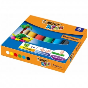 Πλαστελίνη Bic Kids 6χρώματα