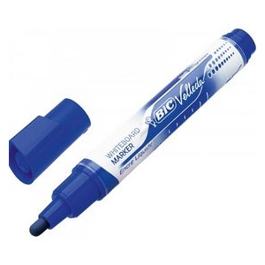 Μαρκαδόρος Bic ασπροπίνακα Velleda μπλε