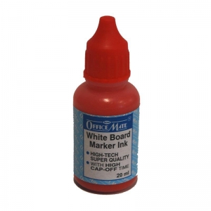 Officemate μελάνι για μαρκαδόρο πίνακα κόκκινο 20ml