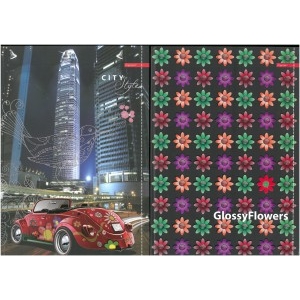 Τετράδιο βιβλιοδετημένο Α4 80gr. με ανάγλυφο εξώφυλλο Exclusive Collection