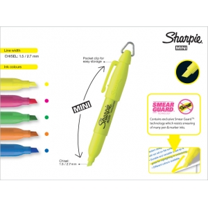 SHARPIE ΜΙΝΙ ACCENT HLTR ΚΙΤΡΙΝΟ