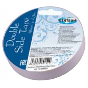 ΚΟΛΛΗΤΙΚΗ ΤΑΙΝΙΑ ΔΙΠΛΗΣ ΟΨΕΩΣ CENTRUM 6.3mχ18mm
