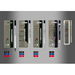 ΡARKER QUINK ROLLER REFILLS BLUE MEDIUM