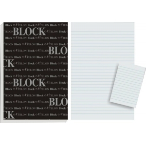 Μπλοκ ριγέ 200 φύλλα N.TELON ψαροκολλητό 20χ30