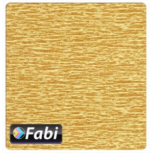 Γκοφρέ Fabi 50x200εκ Μεταλλικό Χρυσό