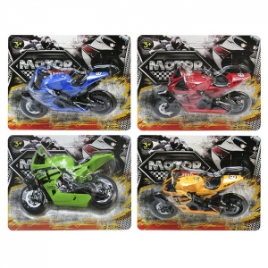 ΚΑΡΤΕΛΑ 1 ΤΕΜ ΜΟΤΟΣΥΚΛΕΤΑ FREE WHEELS 14x12cm