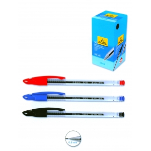 ADEL ΣΤΥΛΟ 1049 BALLPEN KOKKINO 0,8m