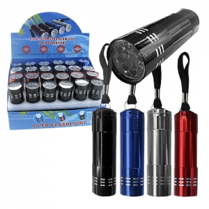 ΦΑΚΟΣ METAΛΛΙΚΟΣ 9LED 8.5cm