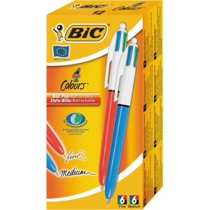BIC ΣΤΥΛΟ 4COLOURS MED