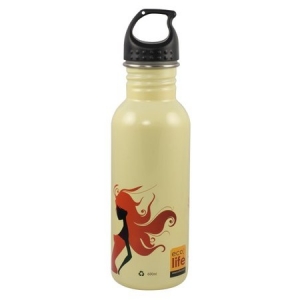 Ecolife Μεταλλικό ανοξείδωτο μπουκάλι Ladies 600ml