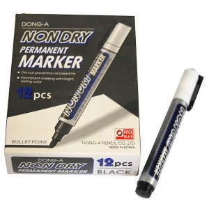 Dong-a ανεξίτηλος μαύρος στρογγυλή μύτη