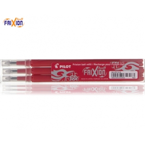 ΣΕΤ 3 ΑΝΤΑΛΛΚΤΙΚΑ PILOT FRIXION BALL 0.7mm ΚΟΚΚΙΝΟ