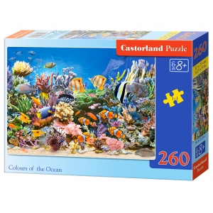Παζλ Castor 260 τεμαχίων Colours of the Ocean