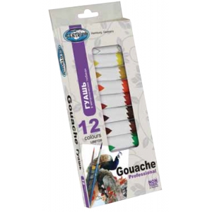 ΤΕΜΠΕΡΕΣ CENTRUM GOUACHE PAINTS 12ML ΣΕΤ 12 ΧΡΩΜΑΤΑ