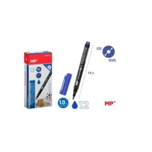 Μαρκαδόρος Ανεξίτηλος MP CD/DVD 1.0mm Μπλε