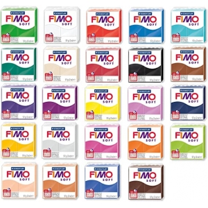 ΠΗΛΟΣ STAEDTLER 56gr FIMO-SOFT 101 NEON YELLOW