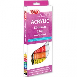 Ακρυλικό +Efo 12 χρώματα 12ml