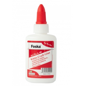 FOSKA ΚΟΛΛΑ ΛΕΥΚΗ ΥΓΡΗ 40gr