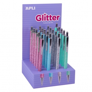 Apli στυλό glitter