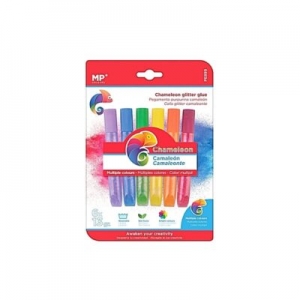 Κόλλα Glitter MP 13gr 6 χρωμάτων CHAMELEON (Blister)