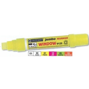 CENTROPEN ΜΑΡΚ.WINDOW JUMBO ΠΟΡΤΟΚΑΛΙ 91