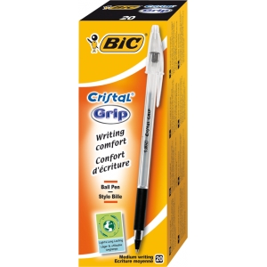 BIC ΣΤΥΛΟ CRIST.GRIP. ΜΑΥΡΟ