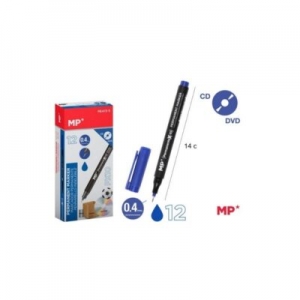 Μαρκαδόρος Ανεξίτηλος MP CD/DVD 0.4mm Μπλε