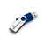MediaRange USB flash drive, 8GB, blue/silver